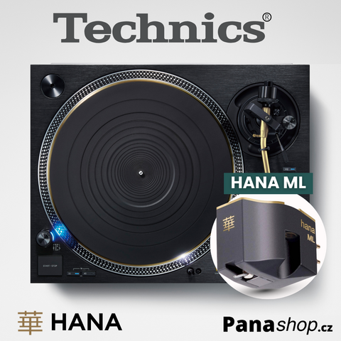 Technics SL-1210GMEEK Master Edition + přenoska dle vlastního výběru