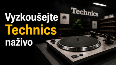 Vyzkoušejte Technics naživo v našem showroomu
