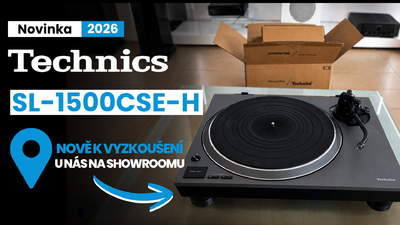 Technics SL-1500CSE-H je nově k vyzkoušení u nás na showroomu.