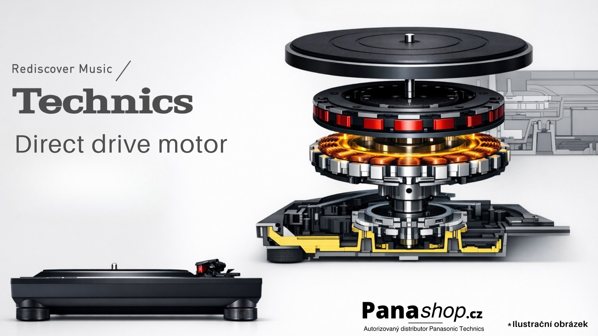 ✅ Co je Direct Drive motor od Technics a proč je klíčový pro kvalitu zvuku ?