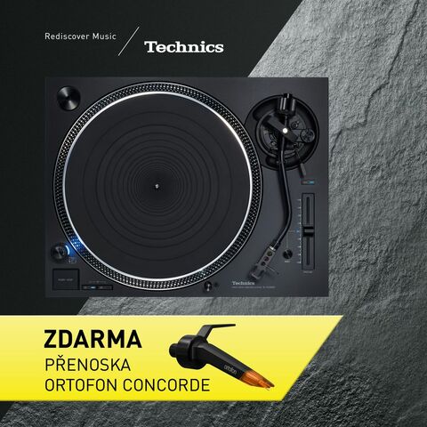 Technics SL-1210GR2EK + přenoska Ortofon Concorde Music Bronze