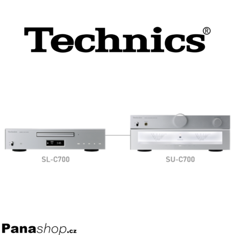 SET Technics SU-C700E + SL-C700E  (Integrovaný zesilovač + CD přehrávač)