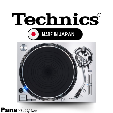 Technics SL-1200GR stříbrný (vyroben v Japonsku)