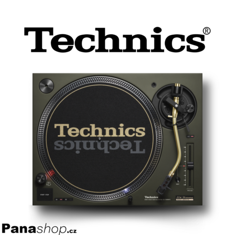 Technics SL-1200M7LEG zelený (Limitovaná edice k 50. výročí)