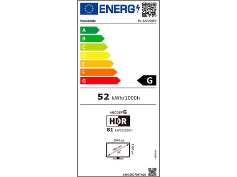 Panasonic TV-42Z90BE6