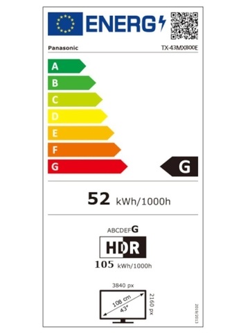 Panasonic TX-43MX800E