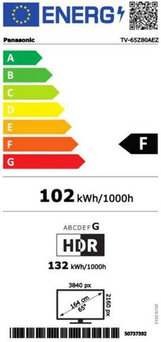 Panasonic OLED 4K televizor TV-65Z80AEZ