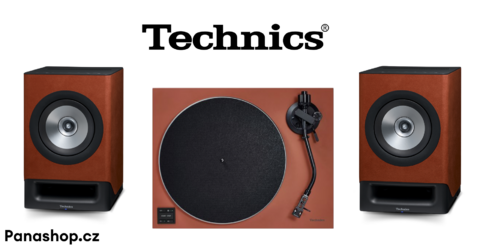 Technics SC-CX700E-T + Technics SL-40CBTE-T terakotově hnědá