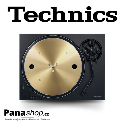 Technics SL-1300GE-K + zdarma přenoska Ortofon 2M-Blue