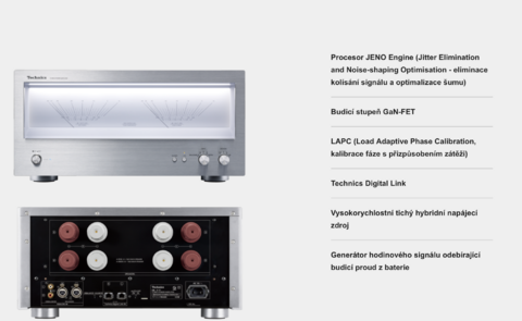Technics SE-R1E-S - koncový zesilovač