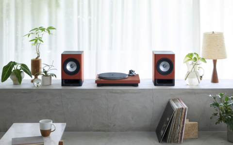 Technics SC-CX700E-T + Technics SL-40CBTE-T terakotově hnědá