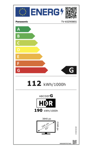 Panasonic TV-65Z95BEG