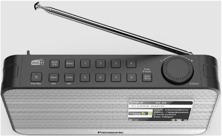 Panasonic RF-D15 Portable Radio 